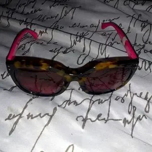 Coach | Accessories | Coach Sunglasses Pink With Leopard  display picture 1